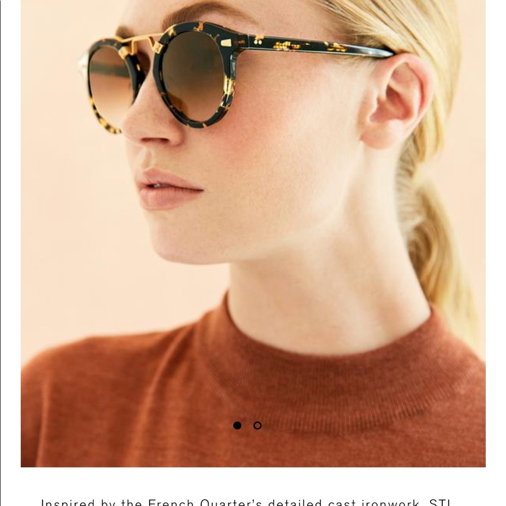 KREWE STL II Brand New Sunglasses
